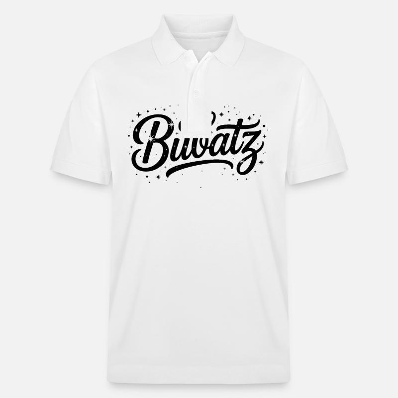 Bubatz - Funny Weed Quote Tshirt - Stanley/Stella Unisex Bio-Poloshirt PREPSTER - Weiß