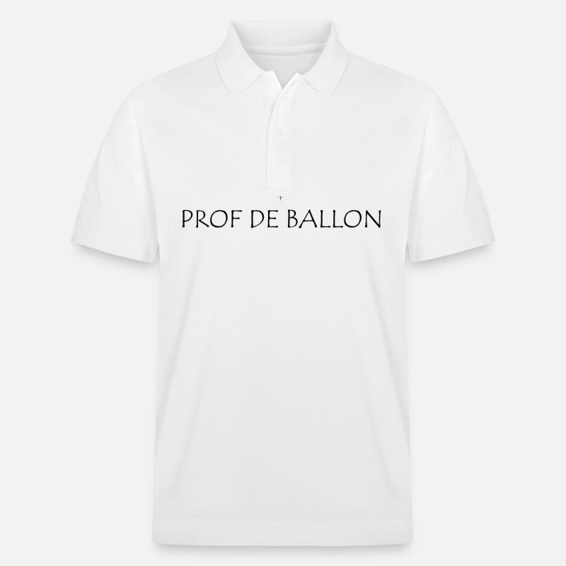 Ballon-Lehrer - Stanley/Stella Unisex Bio-Poloshirt PREPSTER - Weiß