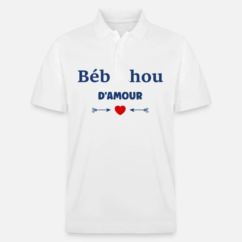 bébéchou - Polo PREPSTER bio Stanley/Stella Unisexe - blanc