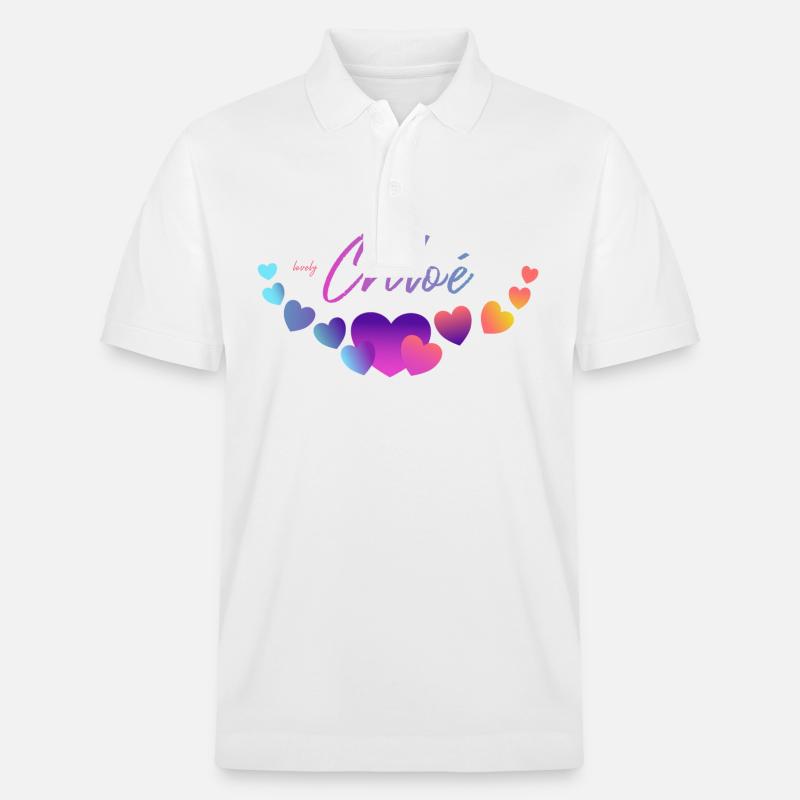 Chloé Chloé Anniversaire - Polo PREPSTER bio Stanley/Stella Unisexe - blanc