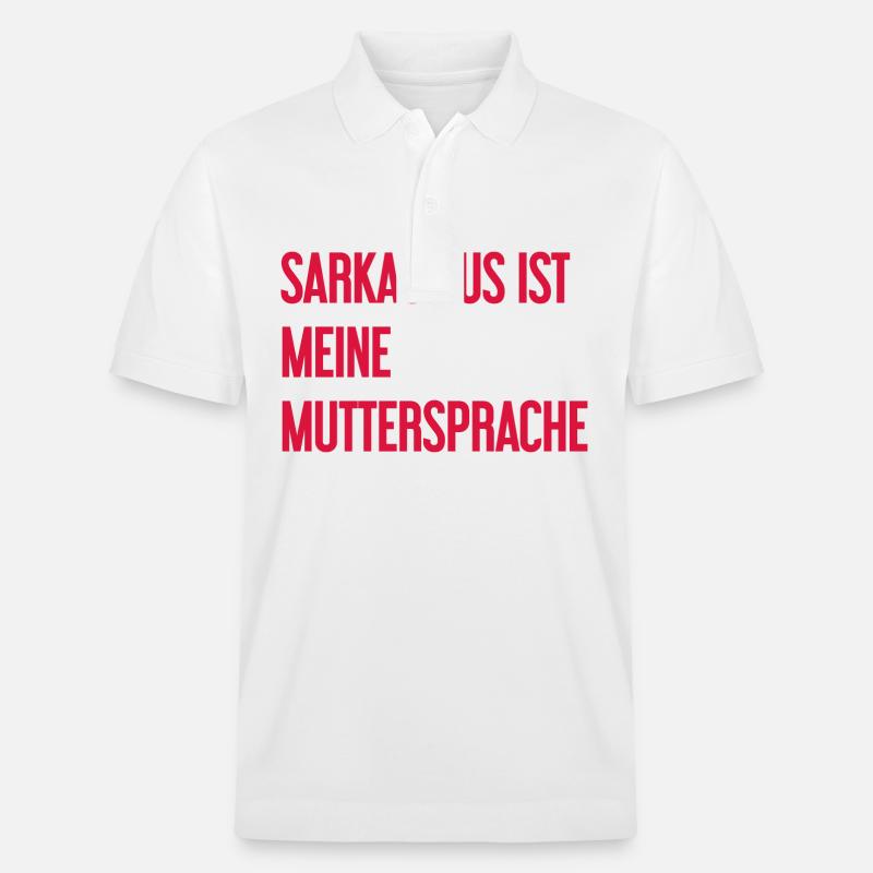 Sarkasmus-Profi - Stanley/Stella Unisex Bio-Poloshirt PREPSTER - Weiß