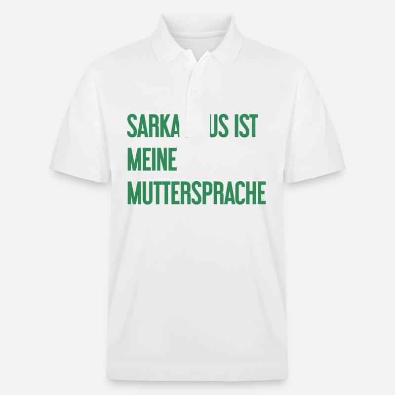 Sarkasmus-Profi - Stanley/Stella Unisex Bio-Poloshirt PREPSTER - Weiß