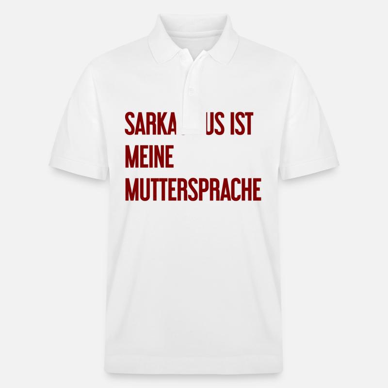 Sarkasmus-Profi - Stanley/Stella Unisex Bio-Poloshirt PREPSTER - Weiß
