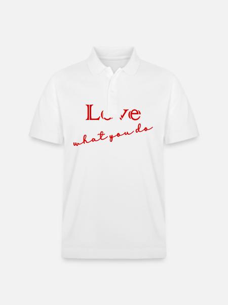 QUOTE,QUOTES,MESSAGE, MESSAGE,HUMOR - Stanley/Stella Unisex Organic Polo Shirt PREPSTER - white
