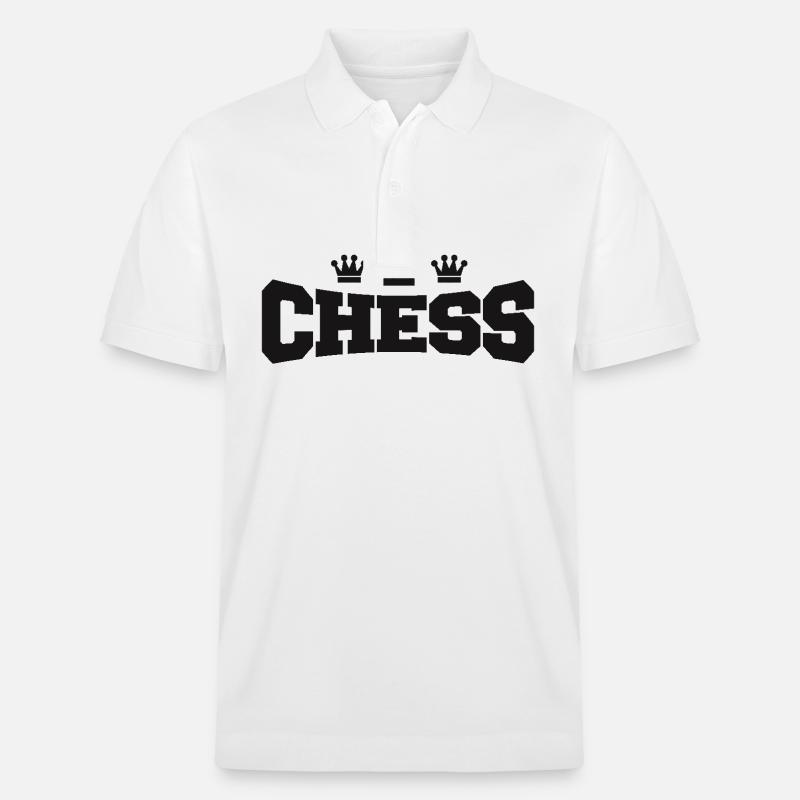 Chess Chess Dicton Citation - Polo PREPSTER bio Stanley/Stella Unisexe - blanc