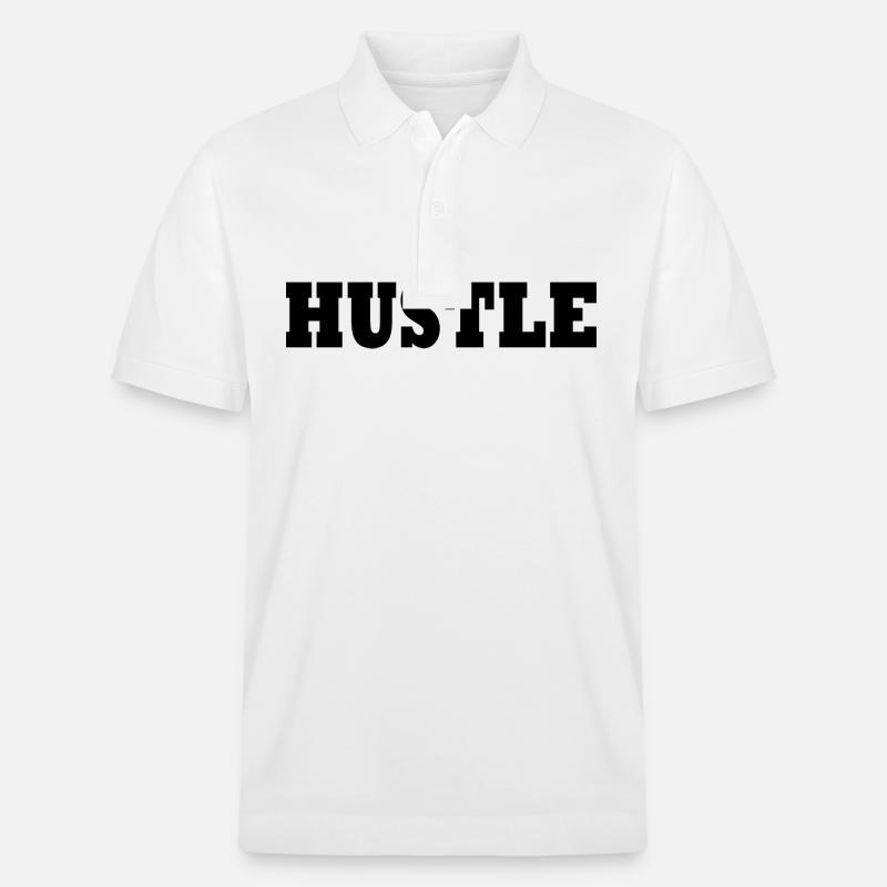 Hustle - Stanley/Stella Unisex Bio-Poloshirt PREPSTER - Weiß