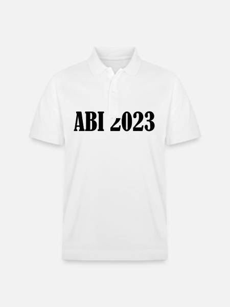 Abi 2023 - Stanley/Stella Unisex Bio-Poloshirt PREPSTER - Weiß