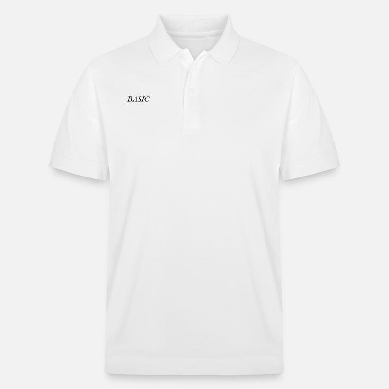 "Basic" - Stanley/Stella Unisex Bio-Poloshirt PREPSTER - Weiß