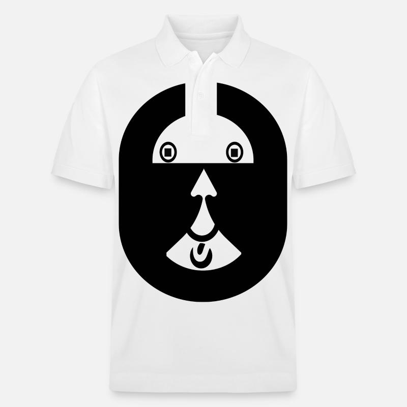 Blickfang - Stanley/Stella Unisex Bio-Poloshirt PREPSTER - Weiß