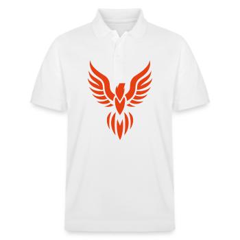 Phoenix - Stanley/Stella Unisex Organic Polo Shirt PREPSTER - white - Front - Roxy (174cm) & Andy (188cm)