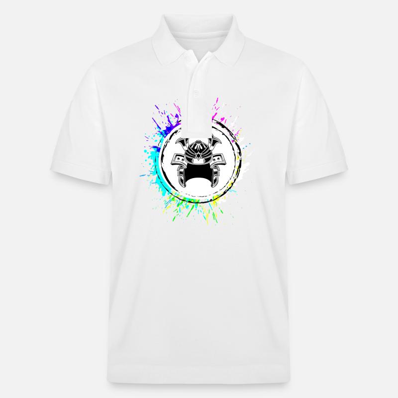 Casque de samouraï - Polo PREPSTER bio Stanley/Stella Unisexe - blanc