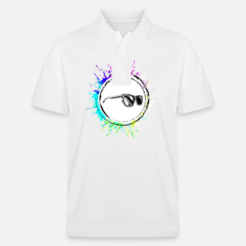 Lunettes de soleil Icon Icon - Polo PREPSTER bio Stanley/Stella Unisexe - blanc
