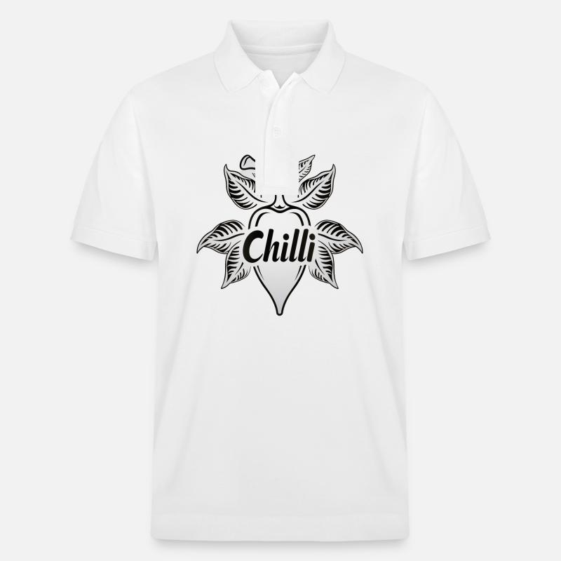 be Chilli - Stanley/Stella Unisex Bio-Poloshirt PREPSTER - Weiß