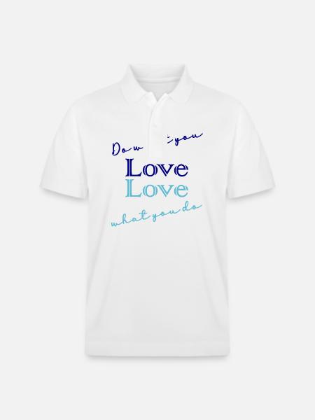 QUOTE,QUOTES,MESSAGE, MESSAGE,HUMOR - Stanley/Stella Unisex Organic Polo Shirt PREPSTER - white