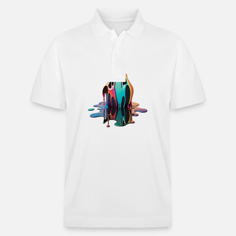 DRIPPY - Stanley/Stella Unisex Bio-Poloshirt PREPSTER - Weiß