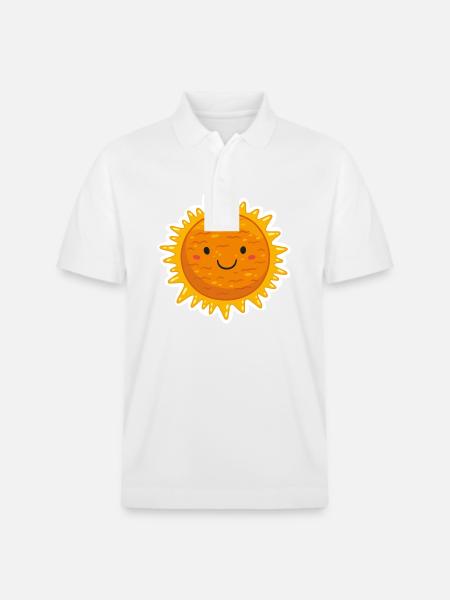 Sommer - Stanley/Stella Unisex Bio-Poloshirt PREPSTER - Weiß