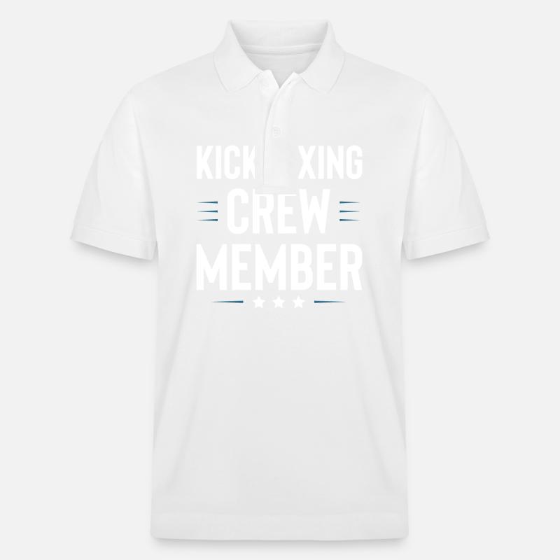 Kickboxing Crew - Stanley/Stella Unisex Bio-Poloshirt PREPSTER - Weiß