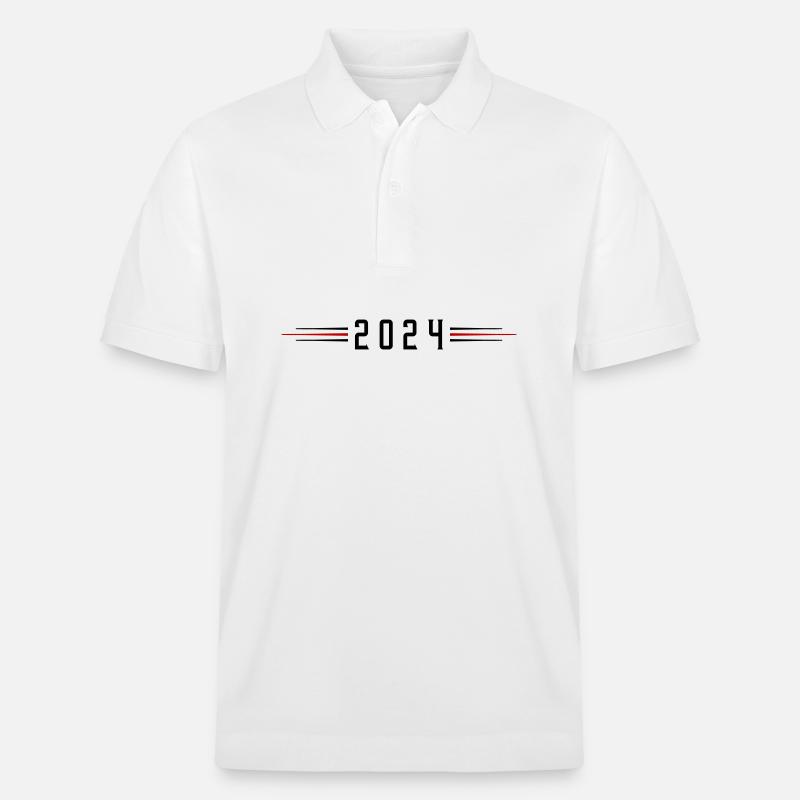 2024 Symbol - Stanley/Stella Unisex Bio-Poloshirt PREPSTER - Weiß
