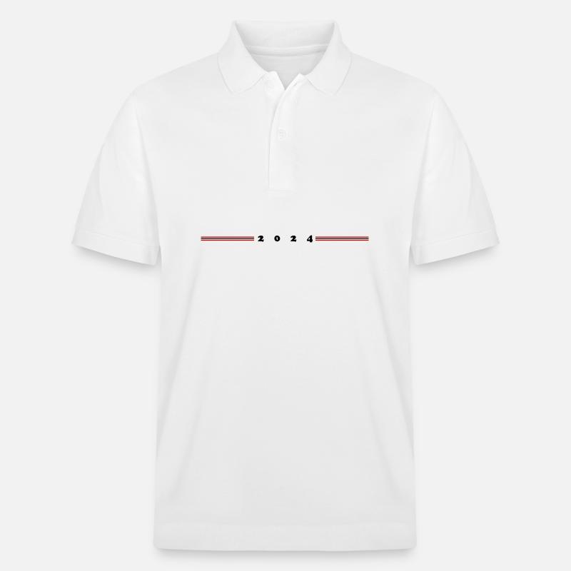 Symbole 2024 - Polo PREPSTER bio Stanley/Stella Unisexe - blanc