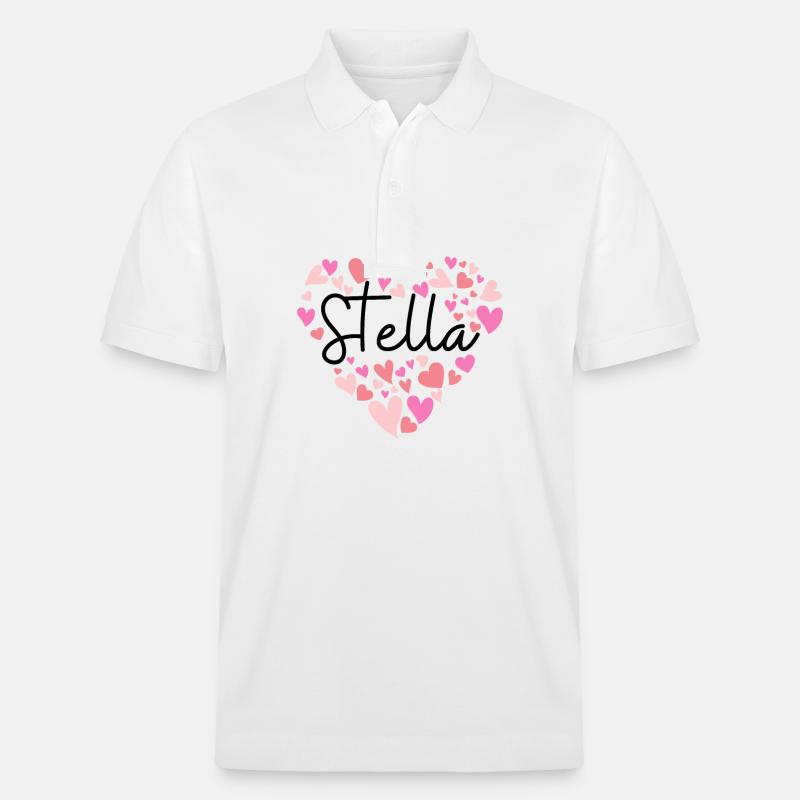 Ich liebe Stella - Stanley/Stella Unisex Bio-Poloshirt PREPSTER - Weiß