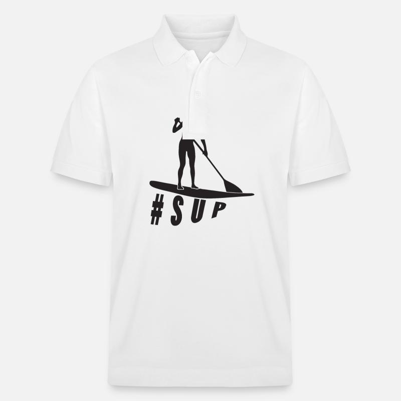 SUP - Stanley/Stella Unisex Bio-Poloshirt PREPSTER - Weiß