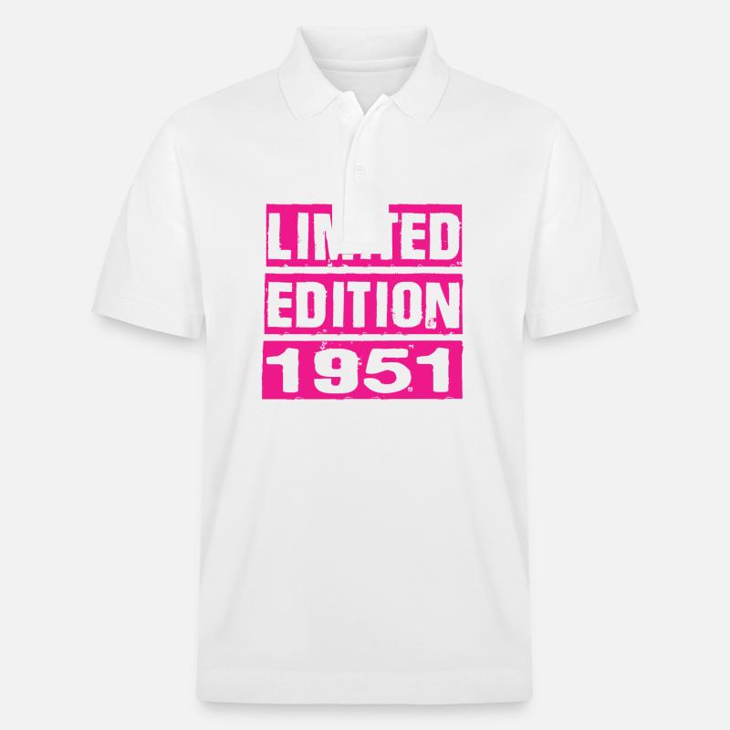 Édition limitée 1951 - Polo PREPSTER bio Stanley/Stella Unisexe - blanc