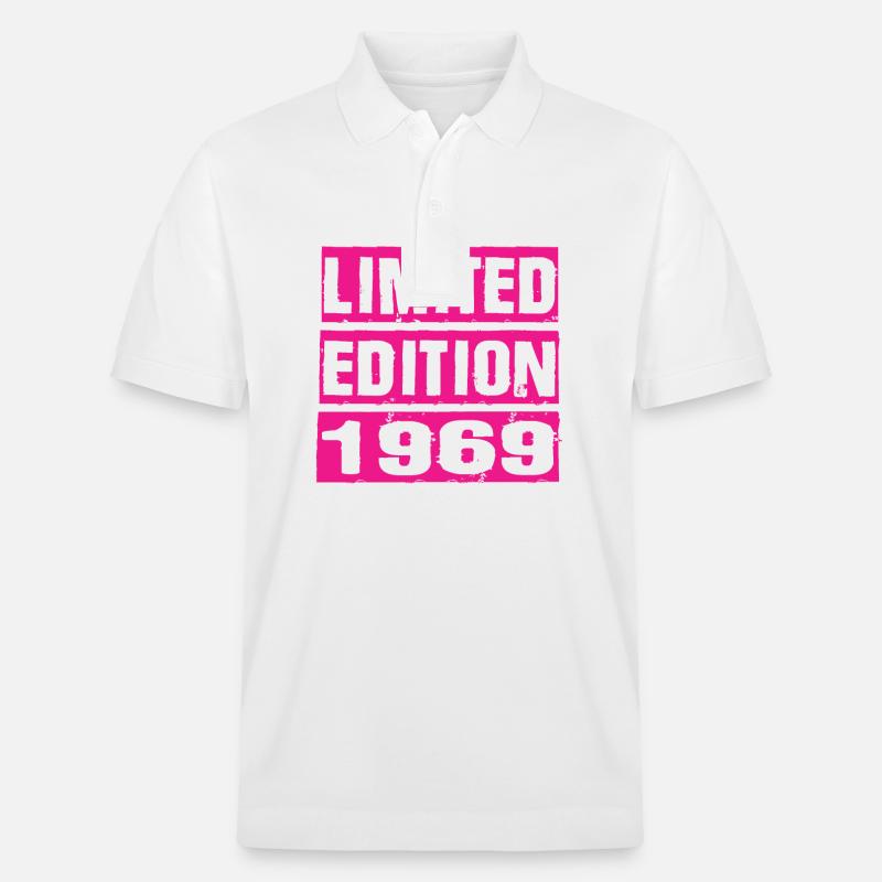 Édition limitée 1969 - Polo PREPSTER bio Stanley/Stella Unisexe - blanc