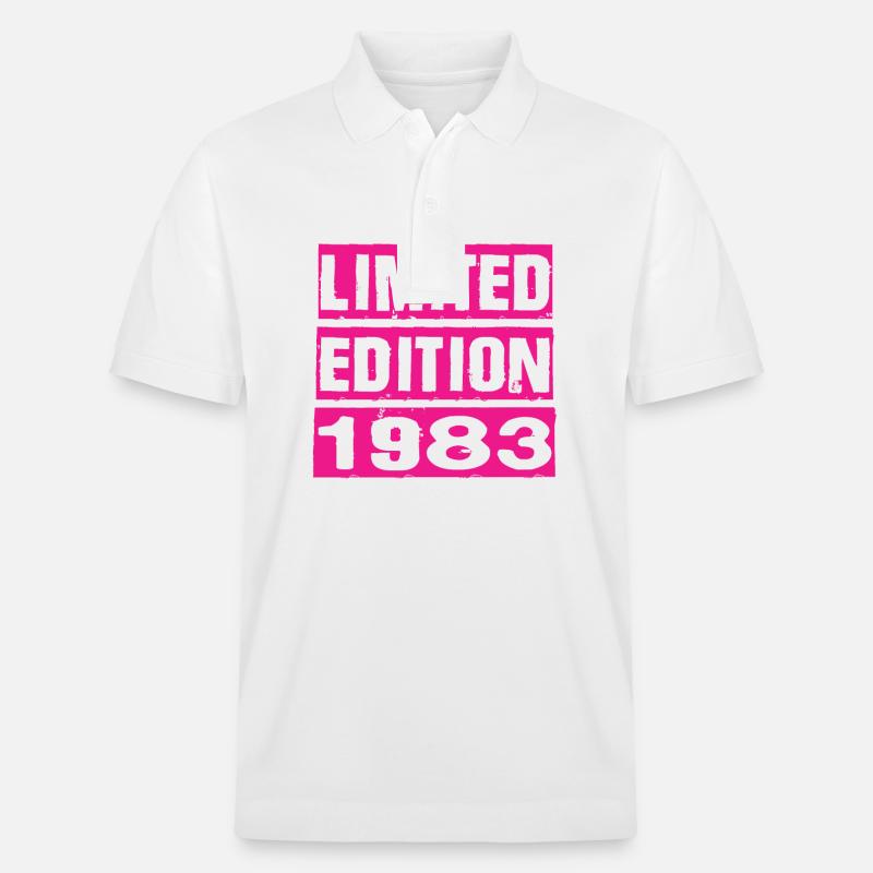 Édition limitée 1983 - Polo PREPSTER bio Stanley/Stella Unisexe - blanc