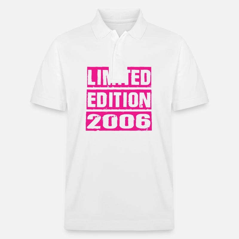 Édition limitée 2006 - Polo PREPSTER bio Stanley/Stella Unisexe - blanc