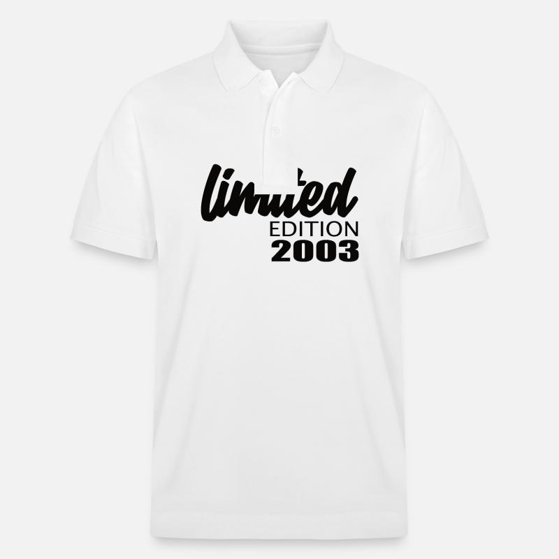 Édition limitée 2003 - Polo PREPSTER bio Stanley/Stella Unisexe - blanc