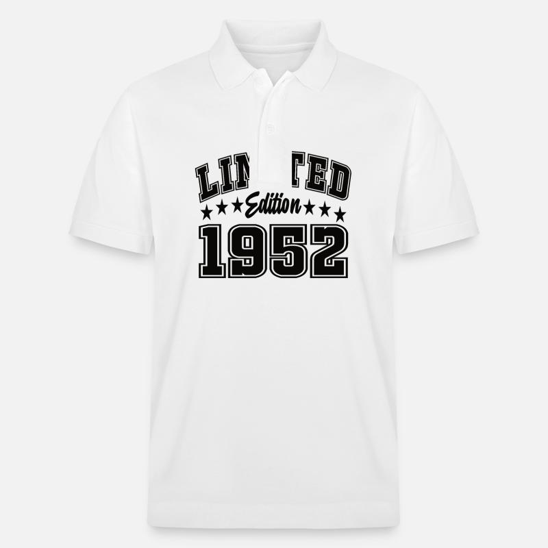 Édition limitée 1952 - Polo PREPSTER bio Stanley/Stella Unisexe - blanc