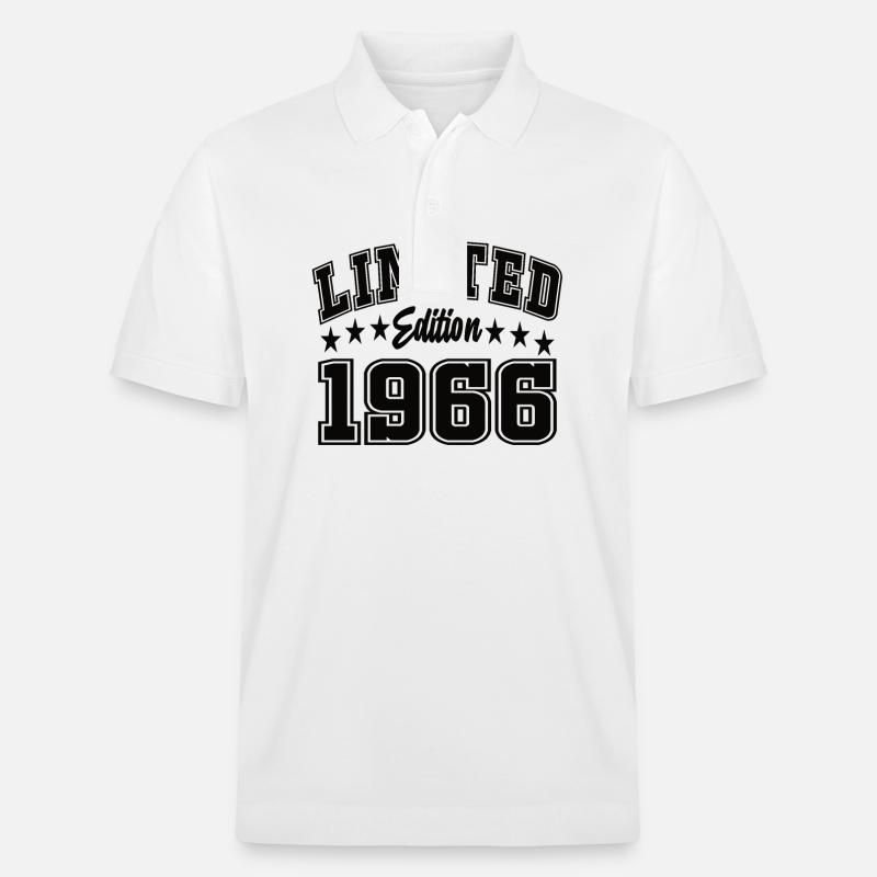 Édition limitée 1966 - Polo PREPSTER bio Stanley/Stella Unisexe - blanc