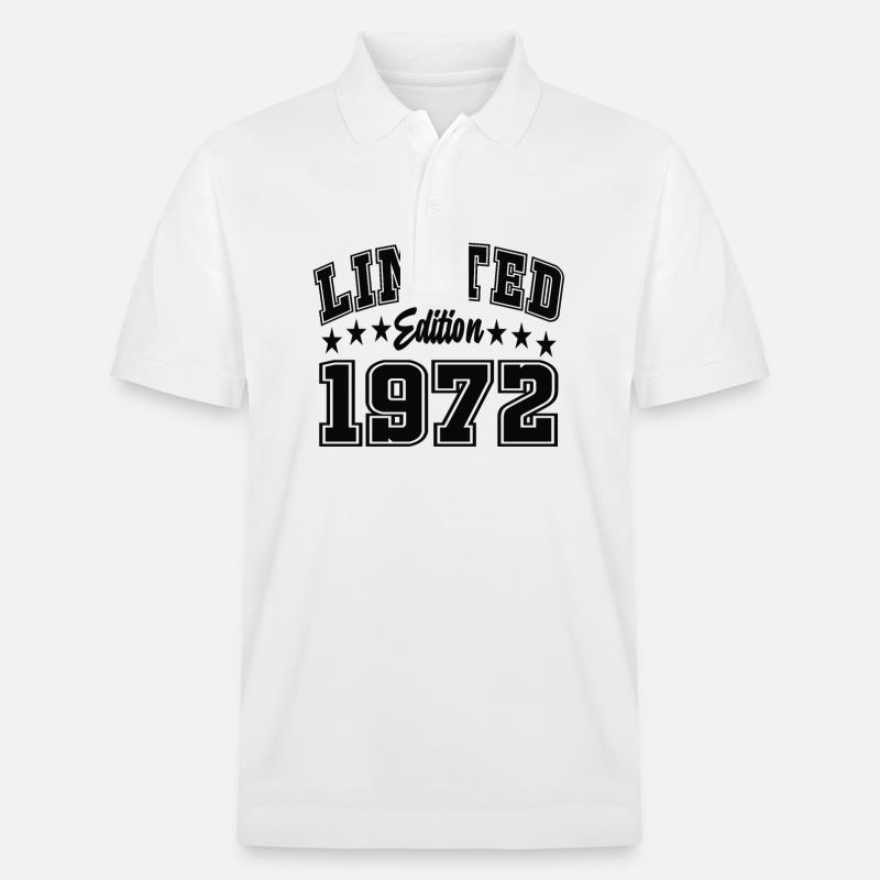 Édition limitée 1972 - Polo PREPSTER bio Stanley/Stella Unisexe - blanc