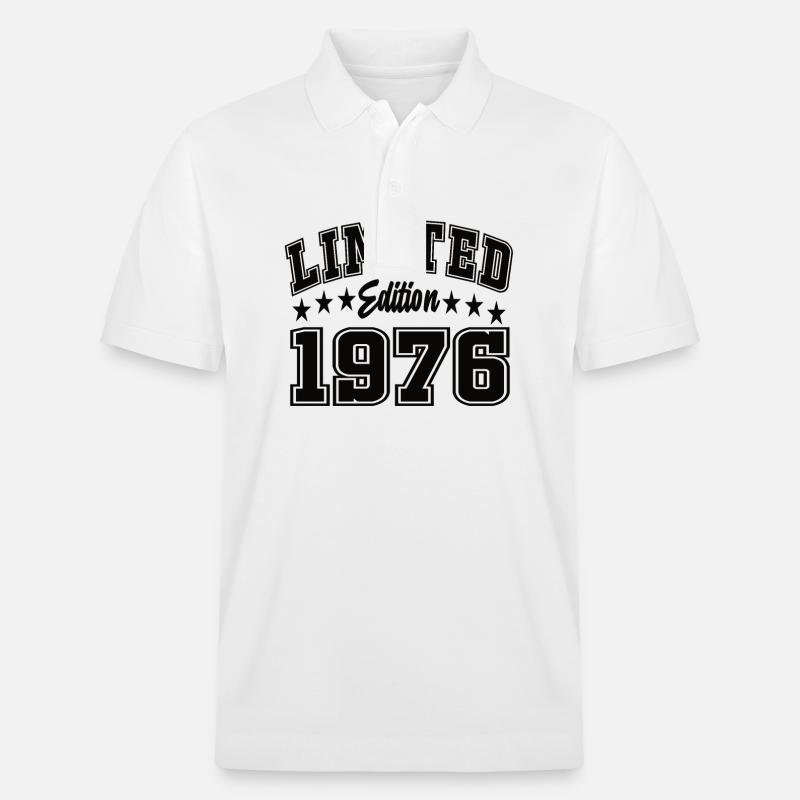 Édition limitée 1976 - Polo PREPSTER bio Stanley/Stella Unisexe - blanc