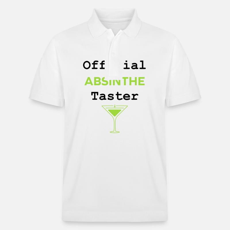 Official taster absinthe - Polo PREPSTER bio Stanley/Stella Unisexe - blanc