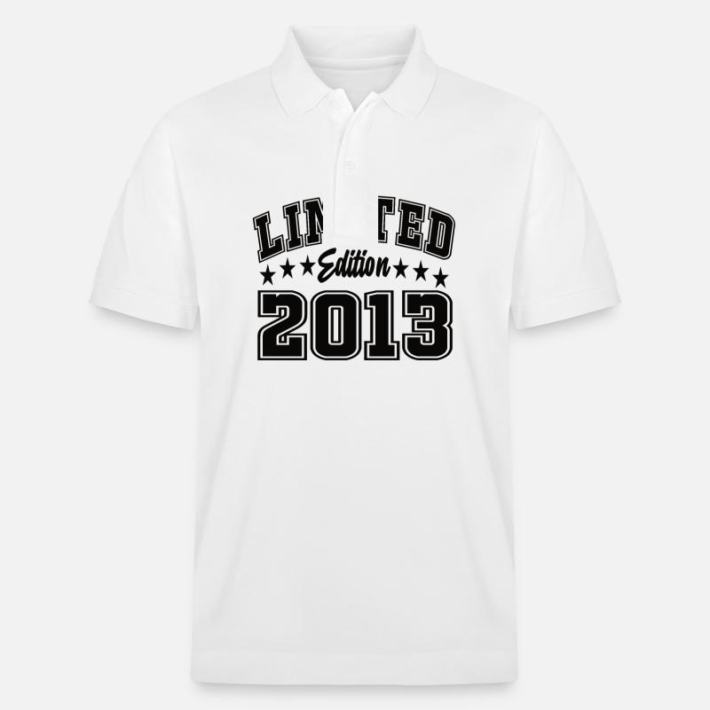 Limited Edition 2013 - Stanley/Stella Unisex Bio-Poloshirt PREPSTER - Weiß