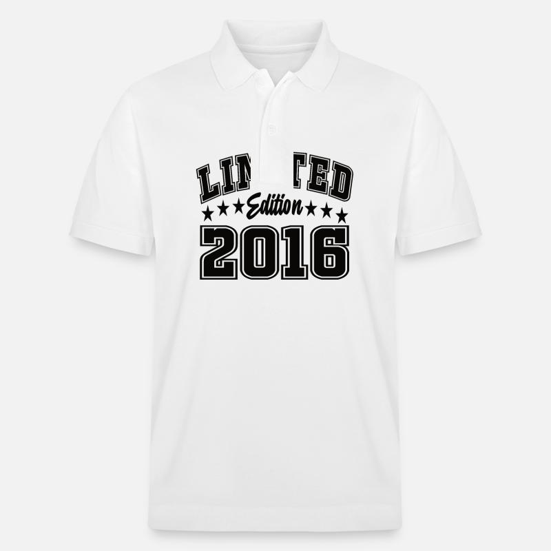 Édition limitée 2016 - Polo PREPSTER bio Stanley/Stella Unisexe - blanc