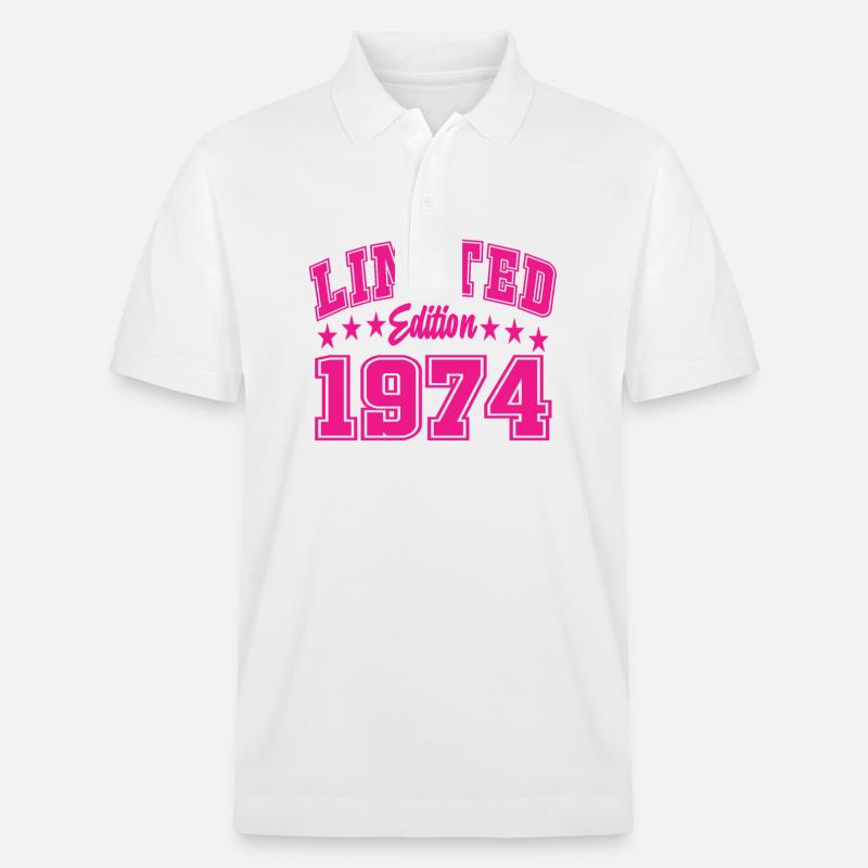 Édition limitée 1974 - Polo PREPSTER bio Stanley/Stella Unisexe - blanc