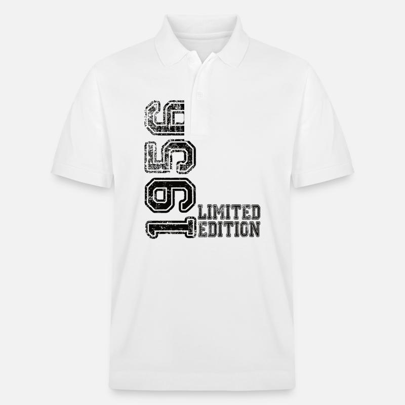 Edition limitée 1956 - Polo PREPSTER bio Stanley/Stella Unisexe - blanc