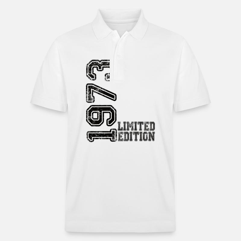 Édition limitée 1973 - Polo PREPSTER bio Stanley/Stella Unisexe - blanc