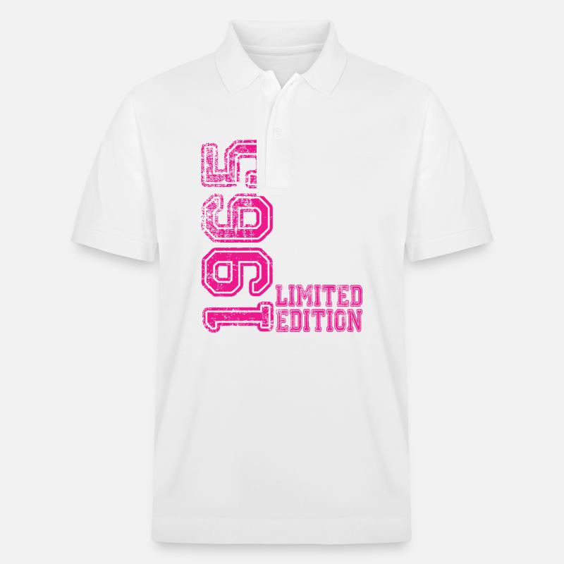 Édition limitée 1965 - Polo PREPSTER bio Stanley/Stella Unisexe - blanc