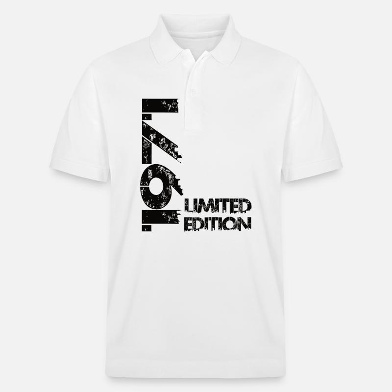 Édition limitée 1971 - Polo PREPSTER bio Stanley/Stella Unisexe - blanc