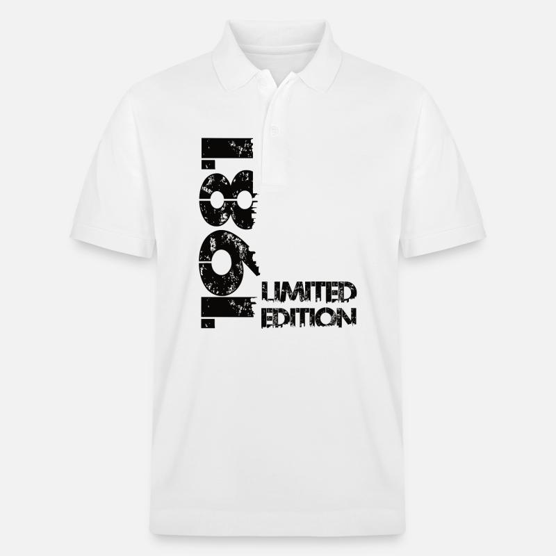 Édition limitée 1981 - Polo PREPSTER bio Stanley/Stella Unisexe - blanc