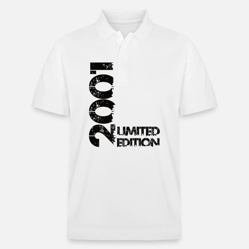 Edition limitée 2001 - Polo PREPSTER bio Stanley/Stella Unisexe - blanc