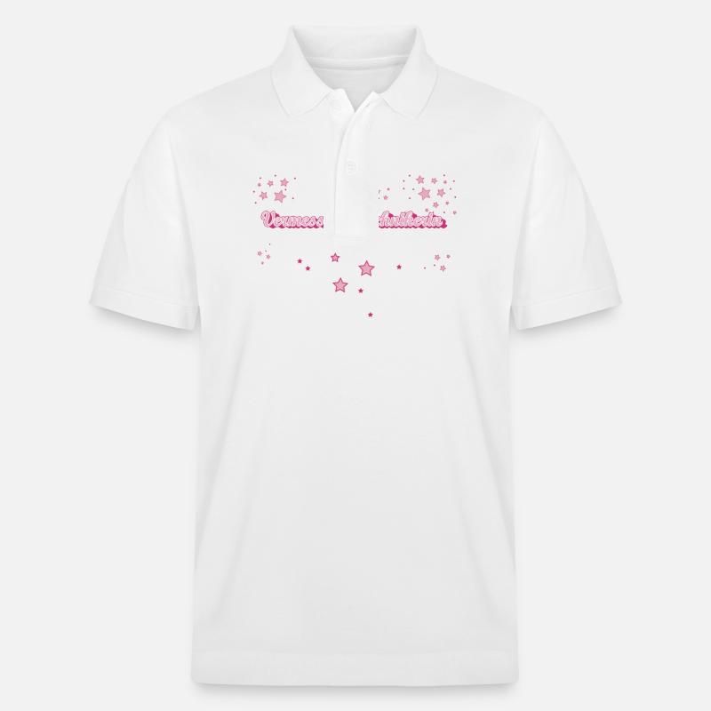 Vermesser Abschluss-Geschenk - Stanley/Stella Unisex Bio-Poloshirt PREPSTER - Weiß