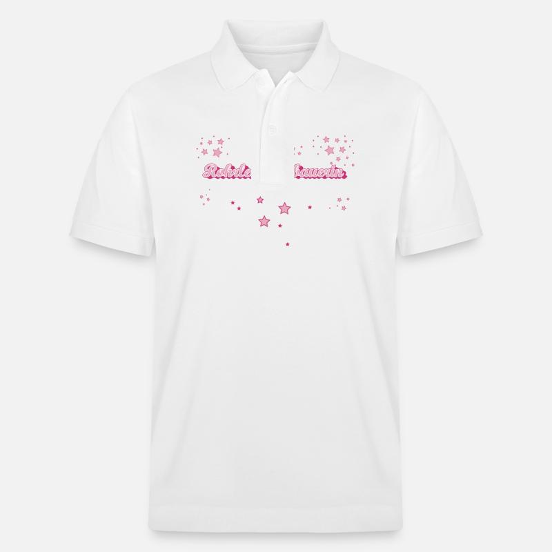 Beruf Abschluss-Geschenk Rohrleitungsbauerin - Stanley/Stella Unisex Bio-Poloshirt PREPSTER - Weiß