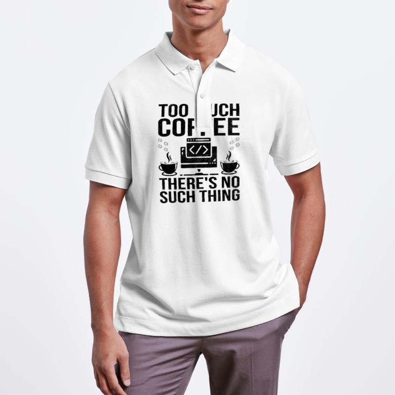 Café Codage Programmeur Codeur Développeur Nerd Coff Polo PREPSTER bio Stanley/Stella Unisexe