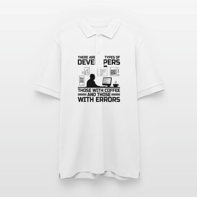 Kaffee-Codierung Programmierer Programmierer Entwickler Nerd Coff Stanley/Stella Unisex Bio-Poloshirt PREPSTER
