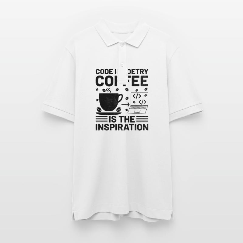Café Codage Programmeur Codeur Développeur Nerd Coff Polo PREPSTER bio Stanley/Stella Unisexe