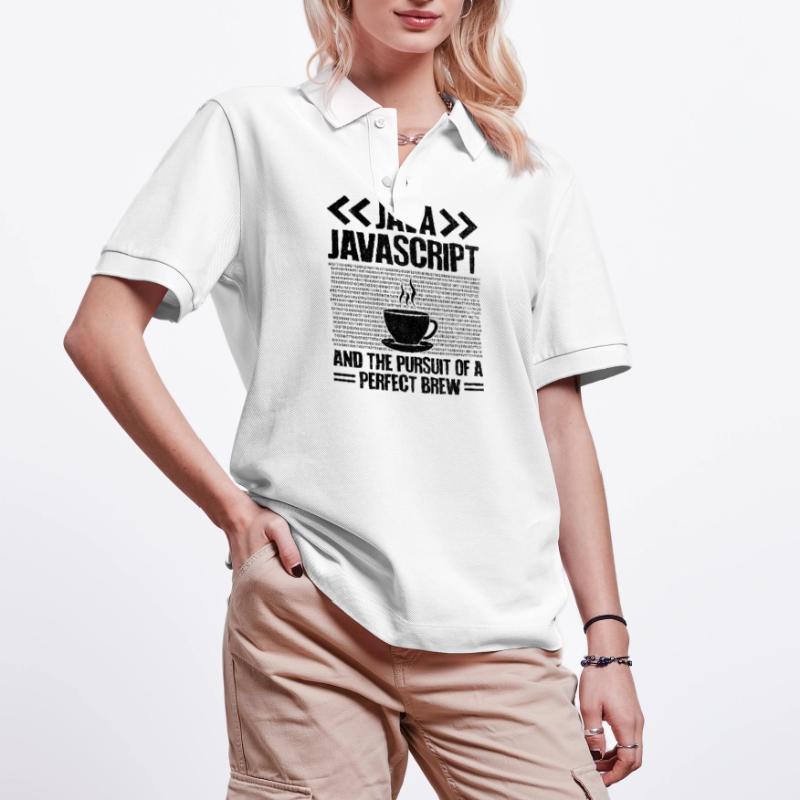 Kaffee-Codierung Programmierer Programmierer Entwickler Nerd Coff Stanley/Stella Unisex Bio-Poloshirt PREPSTER